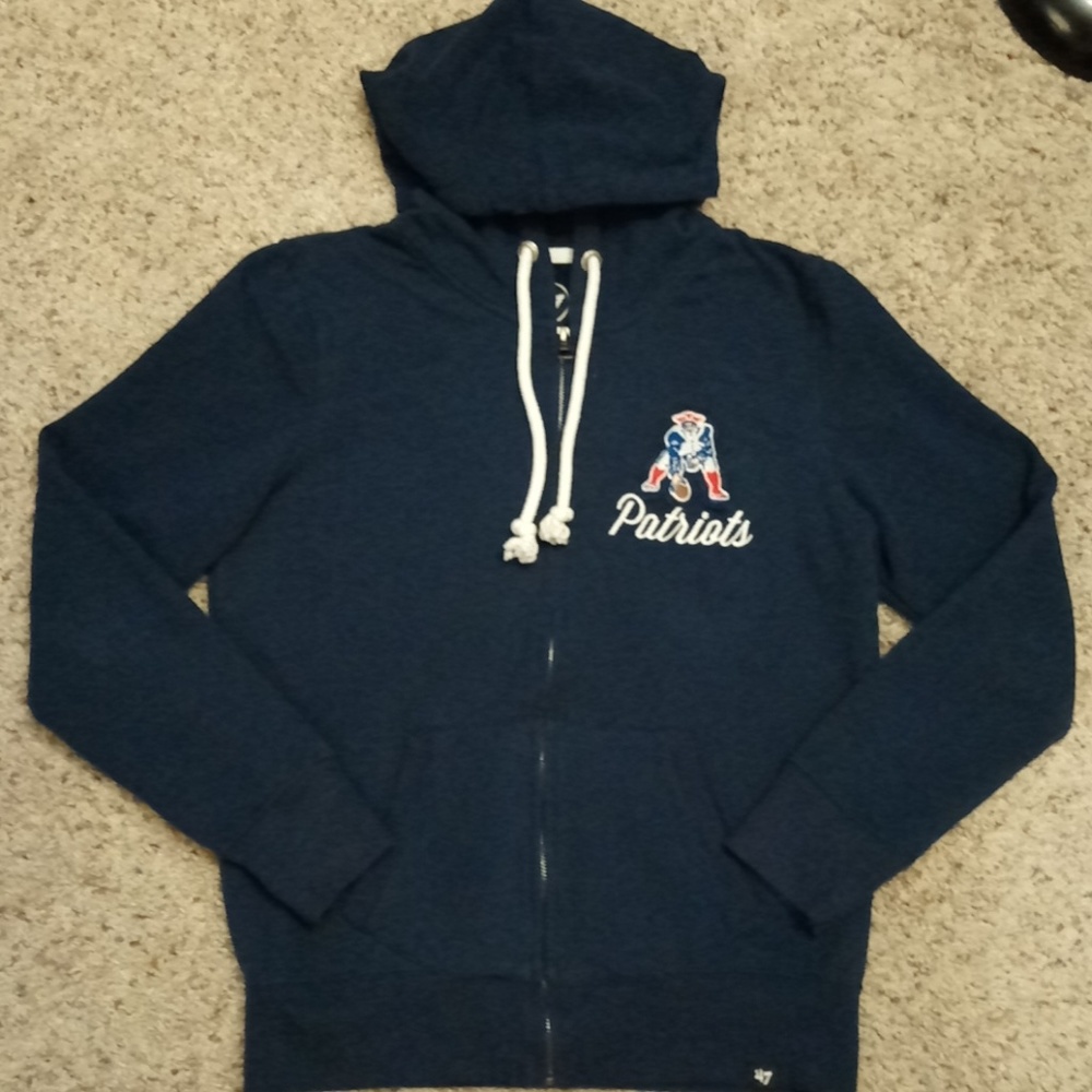 🚫SOLD‼️PATRIOTS Zip Up Hoodie